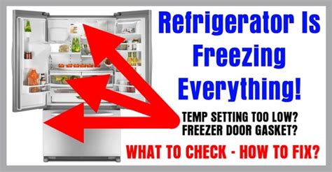 Why is my fridge freezing everything. Things To Know About Why is my fridge freezing everything. 